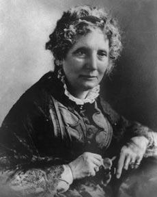 Harriet Beecher Stowe. Library of Congress, Washington, D.C. (neg. no. LC-USZ62-11212) / Uncle Tom's Cabin)