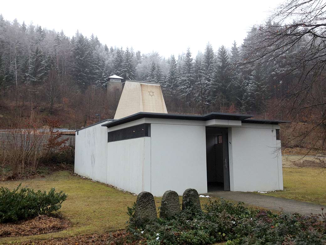 Jewish memorial at the Flossenbürg Concentration Camp 