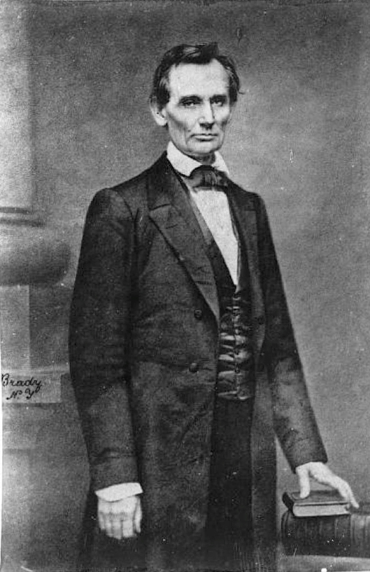 Mathew Brady, The Lincoln Cooper Union Portrait, 27 Feb. 1860. Library of Congress, Prints and Photographs Division, Washington, D.C.